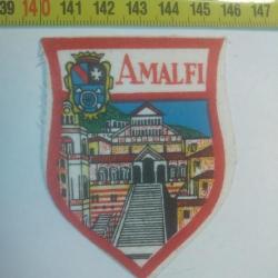 Écusson tissu brodé : " AMALFI " (Italie).