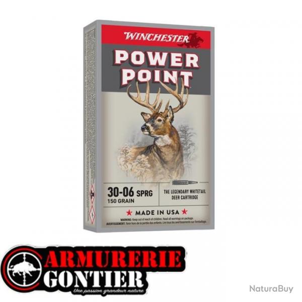 WINCHESTER 30-06 180grains Power-Point