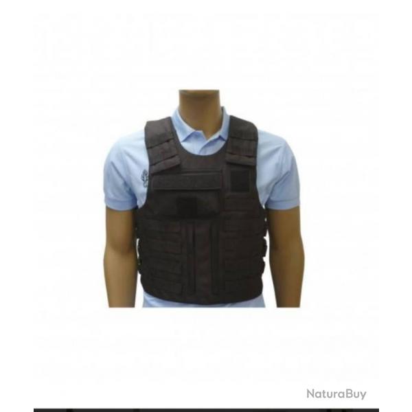 HOUSSE GILET PAR - BALLES PATROL MOLLE POUR PLAQUES BALISTIQUES GK -  POLICE - GENDARMERIE - DOUANES