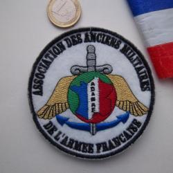 écusson collection association des anciens militaires de l'armée Française