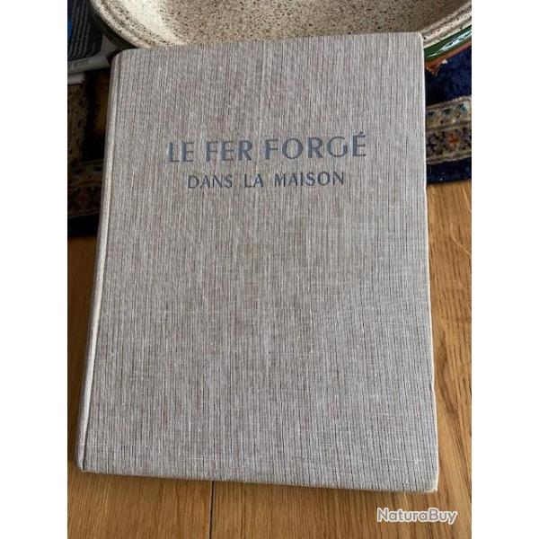 livre ancien le fer forg dans la maison