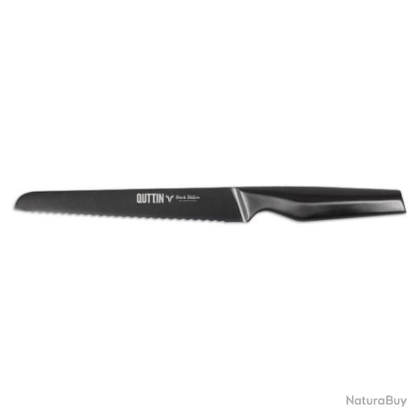 Couteau de cuisine  pain QUTTIN Black dition Longueur lame 20 cm Acier inoxydable