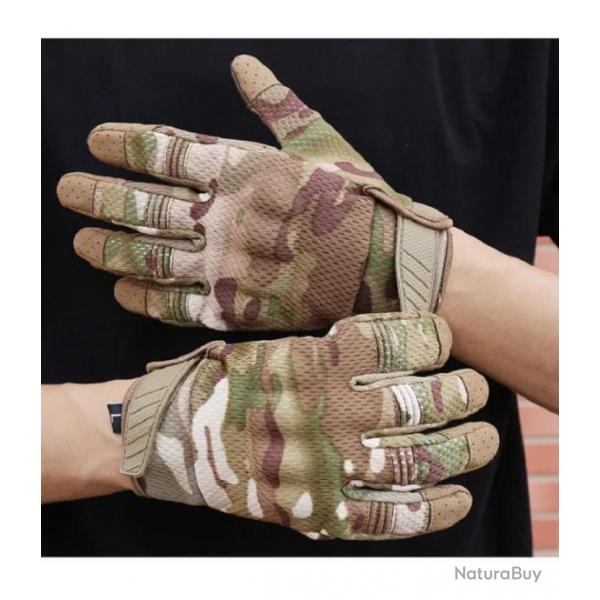 Gants antidrapant Chasse - Sports de plein air - gants tactiques militaires temps Chaud et Froid