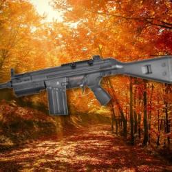 MP5 T3 SAS Jing Gong Airsoft AEG - Réplique fidèle du MP5 HK54 - 360 fps - Pistolet-mitrailleur