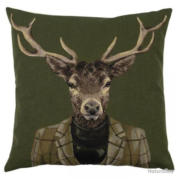 Coussin Cerf habill 1