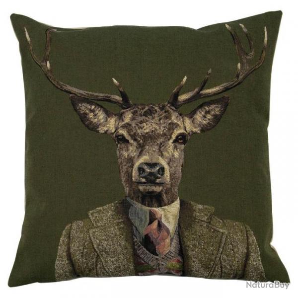Coussin Cerf habill 2