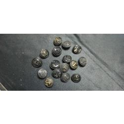 boutons  vêtements militaires marine