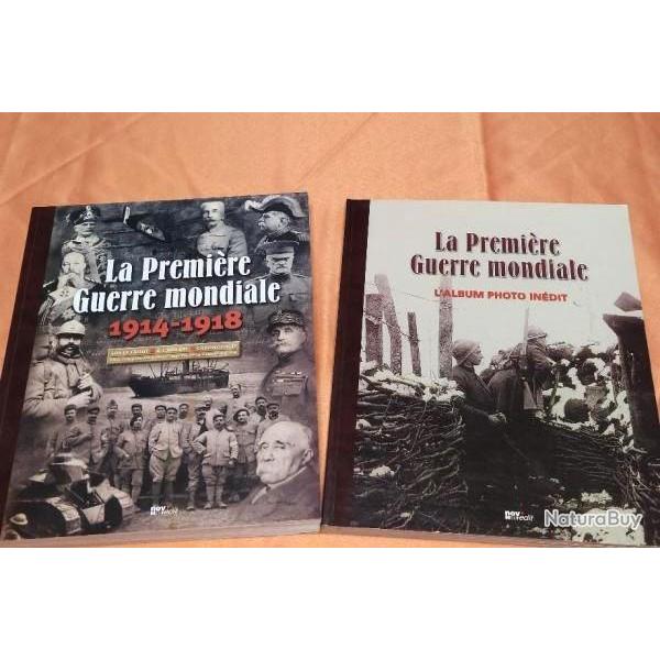 LA PREMIERE GUERRE MONDIALE, DEUX LIVRES EN COFFRET