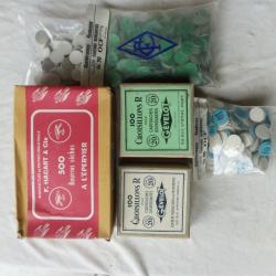Lot de 3 Boîtes et 3 pochettes d'accessoires pour le rechargement en calibre 20.