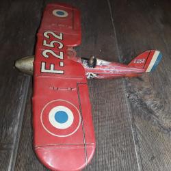 Collection jouet en tole avion jep serie des cicognes WW1