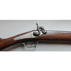 Fusil de chasse à percussion nonocoup 19ème siècle