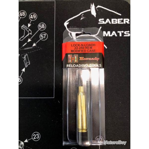 DOUILLE MODIFIEE HORNADY LNL CAL 22-250 REM