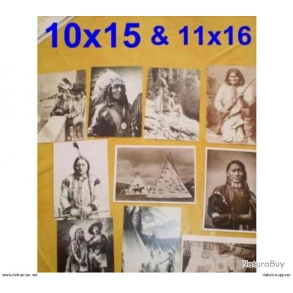Cartes Postales diverses : Indiens,Cowboys, Scnes de vie,etc...