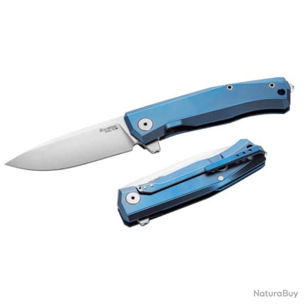 MT01.BL Couteau pliant Lionsteel "Myto" Titanium bleu avec outils de serrage