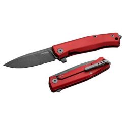 MT01A.RB Couteau pliant Lionsteel "Myto" Aluminium rouge avec outils de serrage