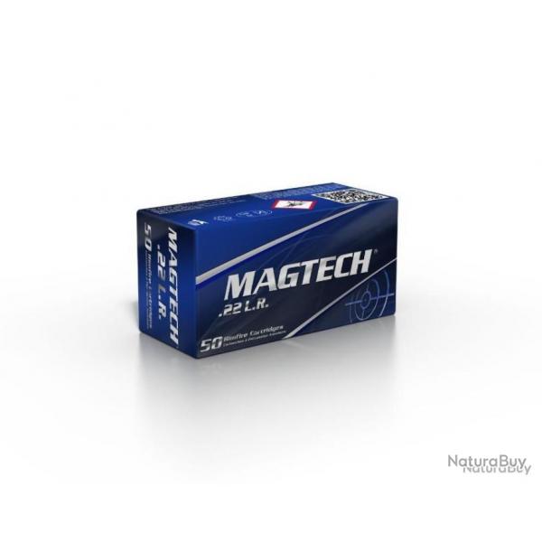 PROMO TIR HIVER - Pack de 500 Cartouches Magtech Subsoniques - Cal.22LR - 40Grs - LHP