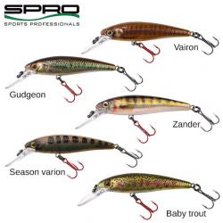 Leurre SPRO Ikiru Micro Jerk 50FS Gudgeon