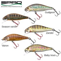 DESTOCKAGE ! Leurre Spro Ikiru Flat Jerk 50FS Gudgeon