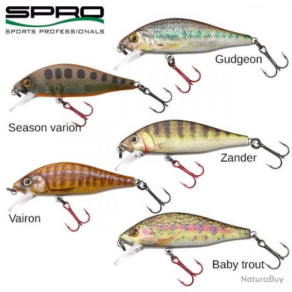 Leurre Spro Ikiru Flat Jerk 50FS Gudgeon