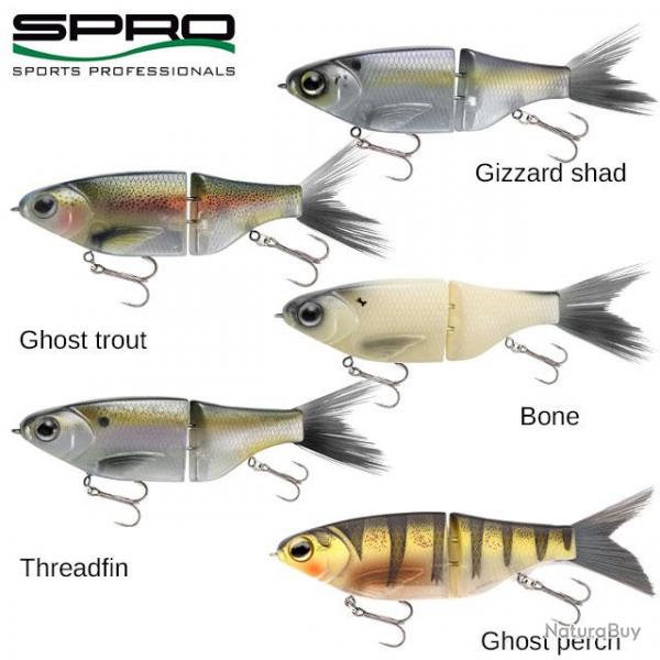 Leurre Spro KGB Chad Shad 180 Ghost trout