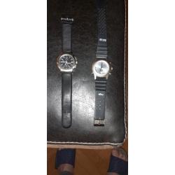 Deux montres collector Canal + des années 80