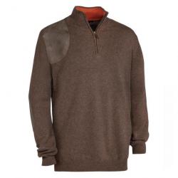 Pull Club Interchasse Wilfried  - marron - TAILLE S