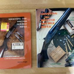 EXECEPTIONEL et RARE - Tomes 1 & 2 du Livre « Shooting the British double rifle » - Signés