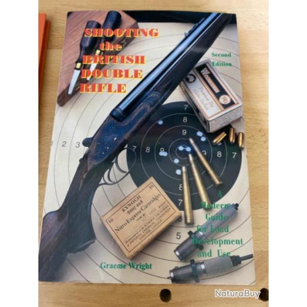 EXECEPTIONEL et RARE - Tome 2 du Livre Shooting the British double rifle - Sign