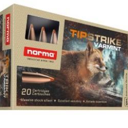 Munitions NORMA cal.222 rem tipstrike 3.6g 55gr par 20