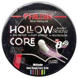 Falcon Tresse Hollow Core Leader Sinking 50lb
