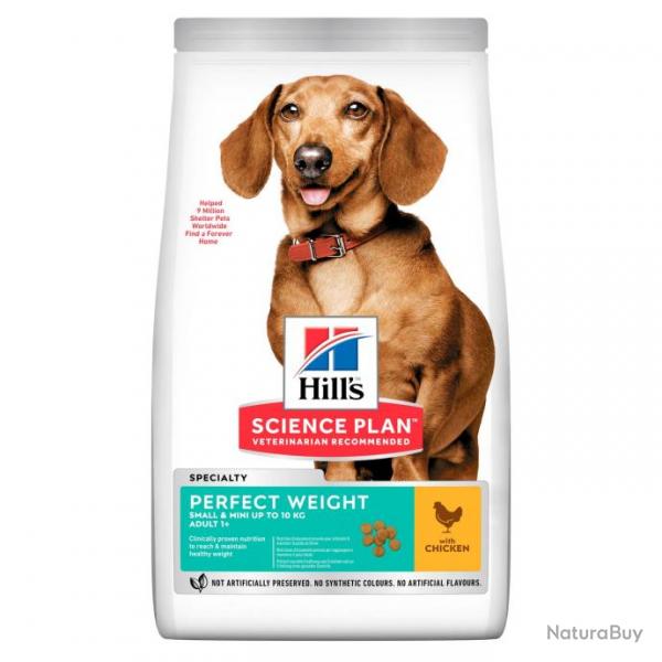 HILLS CANINE ADULT PERFECT WEIGHT SMALL AND MINI 1.5KGS
