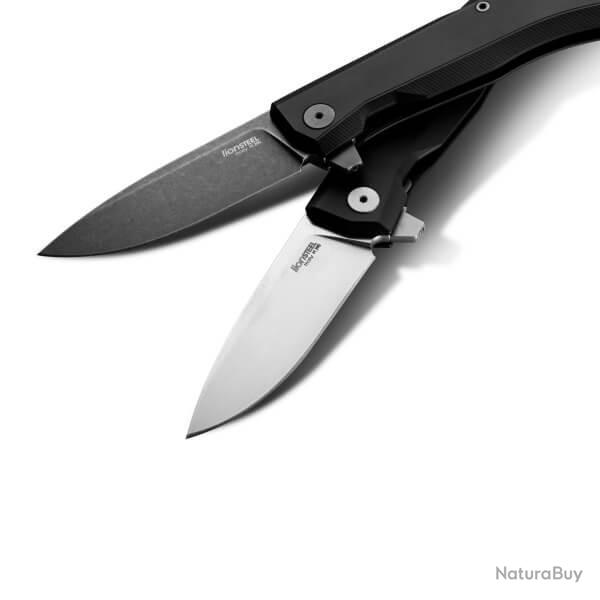 MT01A.BS Couteau pliant Lionsteel "Myto" Aluminium noir avec outil de serrage