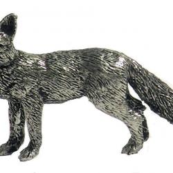 Figurine étain Renard
