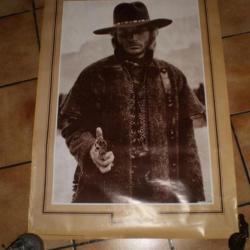 Poster Johnny HALLYDAY dans "Le Spécialiste" (Western de 1969) ! Collection !