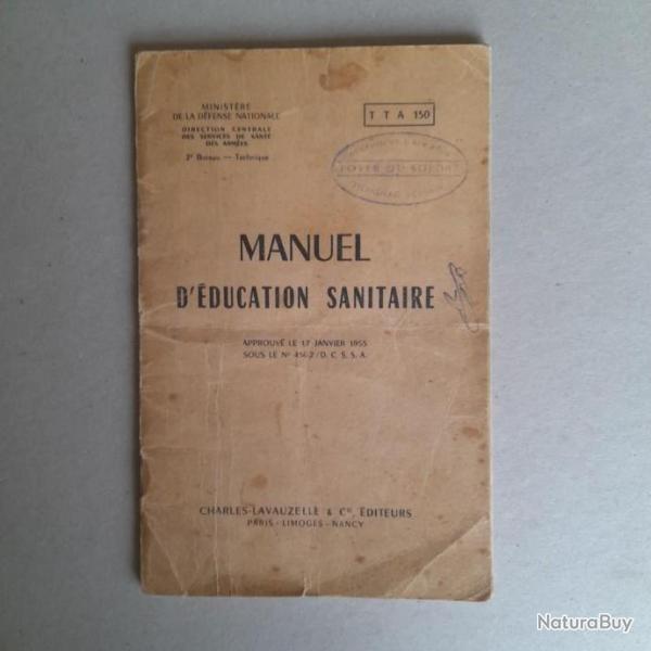 Manuel militaire d'ducation sanitaire. 1955