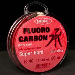 Fluorocarbone hard Powerline 0,4 mm 20 m 11,34 kg