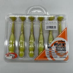 Leurres souples reins fat rockvibe Shad pepper/chartreuse pearl