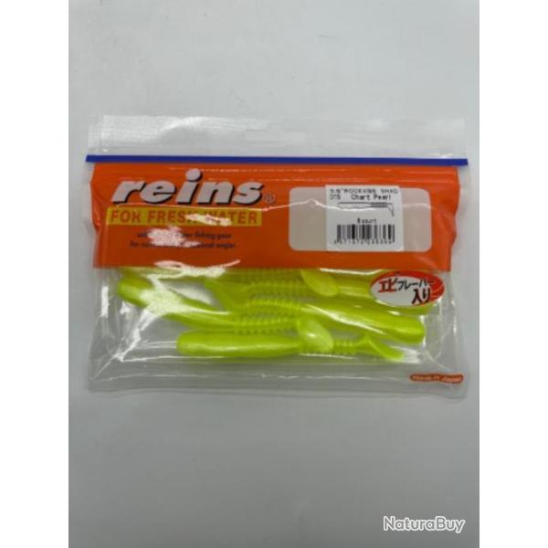 Leurres souples reins rockvibe Shad chart clear  3,5