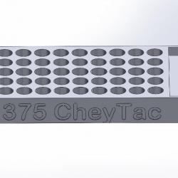 Plateau de rechargement calibre 375 CheyTac