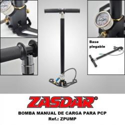 Pompe manuelle PCP Zasdar-3 étages + Adaptateur pour pompe bar