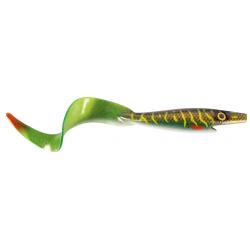 Leurre Souple CWC Pigtail Giant 40cm 150g 40cm MN3 - Green Motoroil Pike UV A l'unité