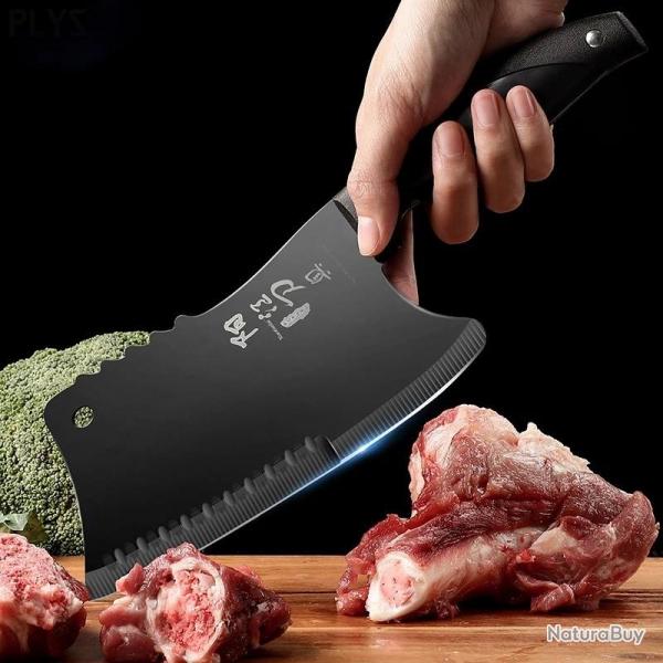 Couteau Pro Feuille de Boucher Inox, Modele: A
