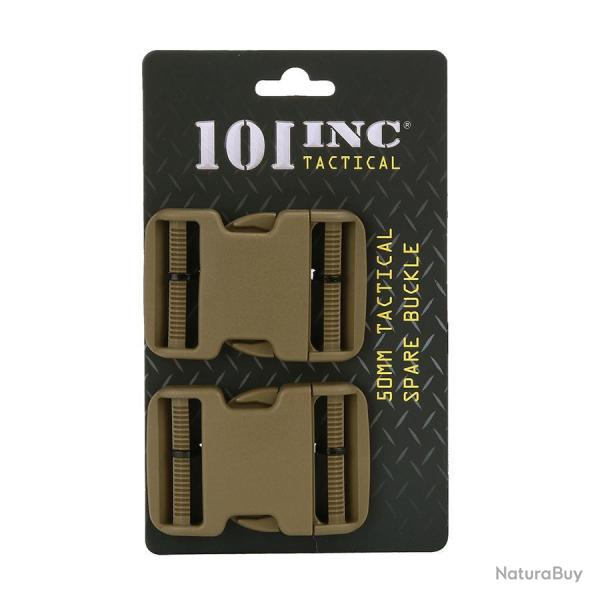 Boucles de rechange tactiques 50mm - set de 2 (Couleur Coyote)