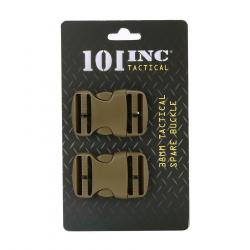 Boucles de rechange tactiques 38mm - set de 2 (Couleur Coyote)
