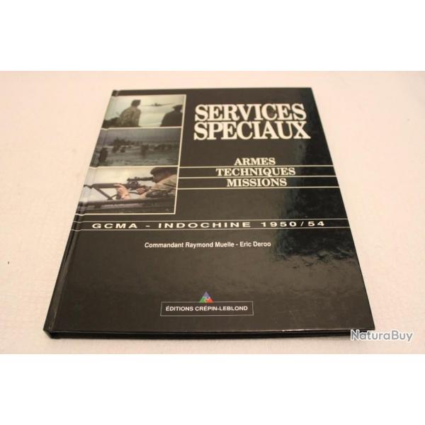 Services speciaux, GCMA, Indochine 1950/54