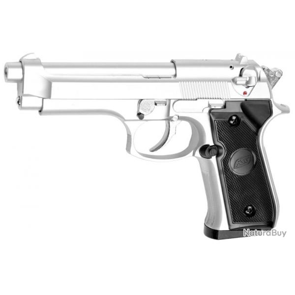 RPLIQUE pistolets M 92 GAZ CHROME 0,6 J