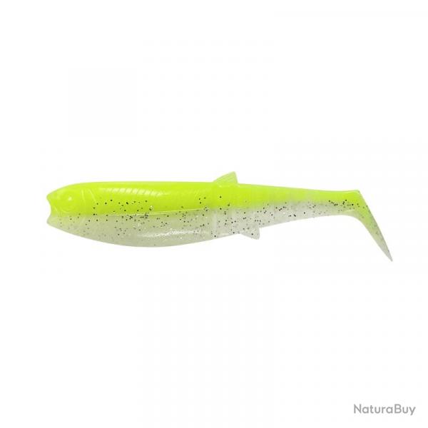 Leurre souple Cannibal Shad 12.5cm Savage Gear Flou Yellow Glow