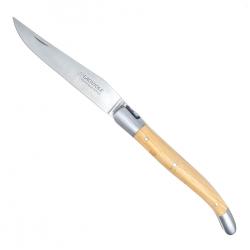 Couteau Laguiole "Essentiel" 12 cm, Manche buis [Gilles - Fontenille Pataud]