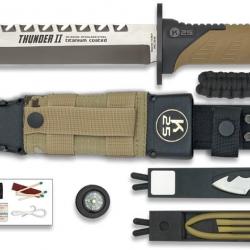 Couteau K25 Thunder II.Camo sable.L 16.8 -   32133