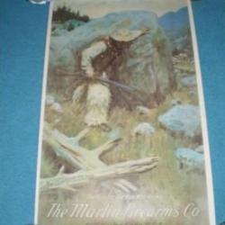 Petit poster reproduction ! Collection , Cowboy, Country,Old Time,WINCHESTER ,MARLIN (3)